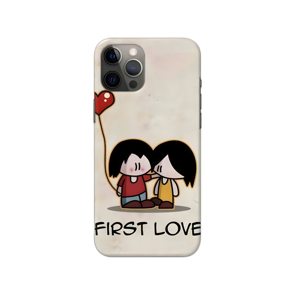 Love Printed Slim Hard Phone Case