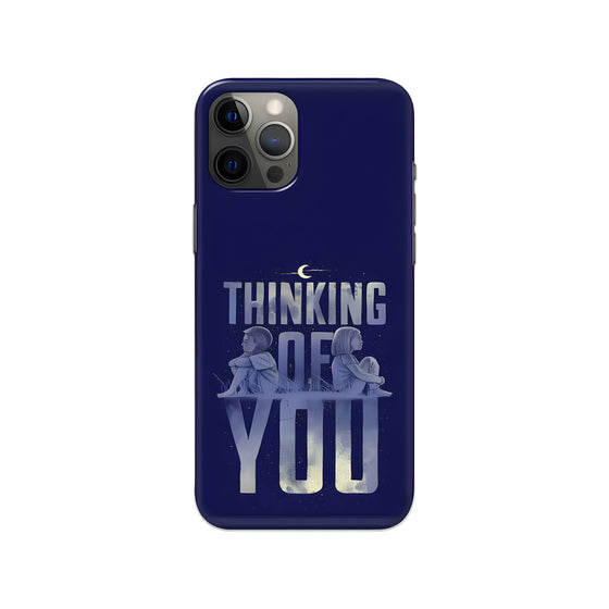 Love Printed Slim Hard Phone Case