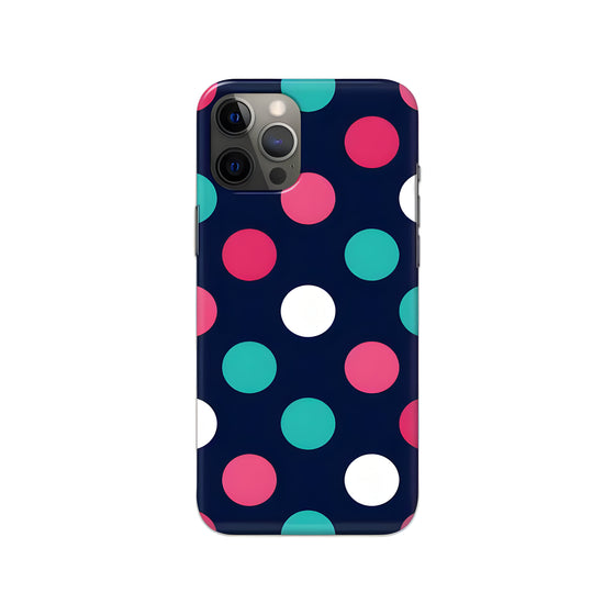 Feminine – Polka Dot Printed Slim Hard Phone Case