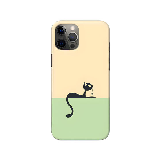 Feminine – Cat Printed Slim Hard Phone Case