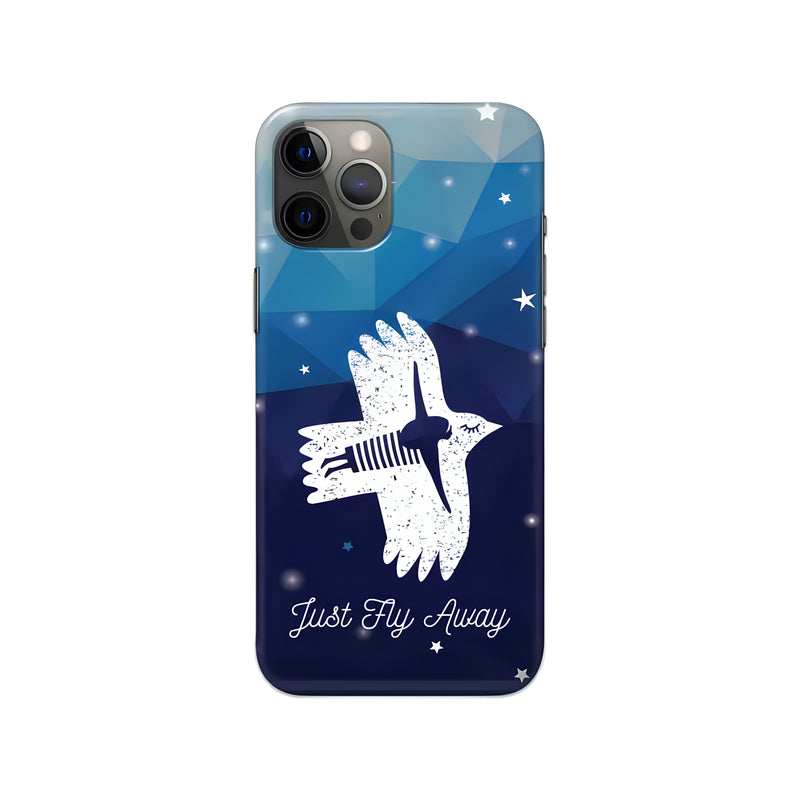 Feminine – Just Fly Away Printed Slim Hard Phone Case