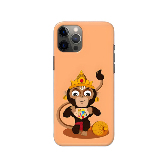 Lord Hanuman Printed Slim Hard Phone Case