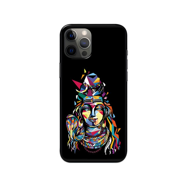 Lord Shiva Multicolour Printed Slim Hard Phone Case