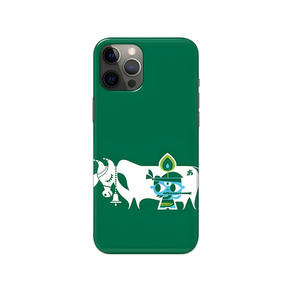 Lord Krishna Printed Slim Hard Phone Case