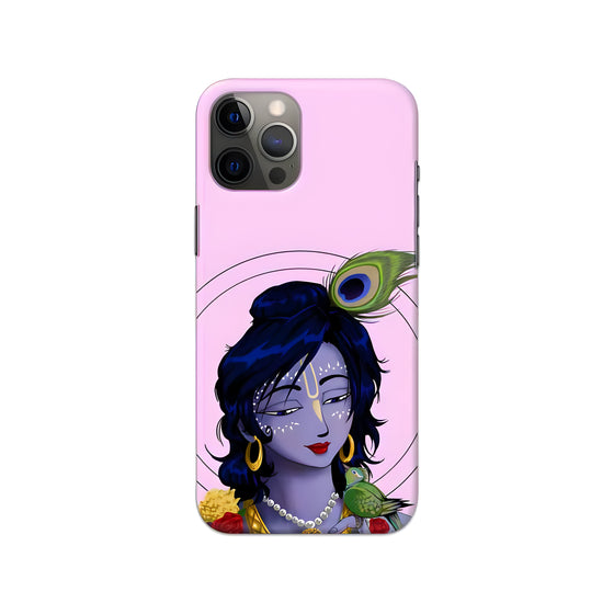 Lord Krishna Printed Slim Hard Phone Case