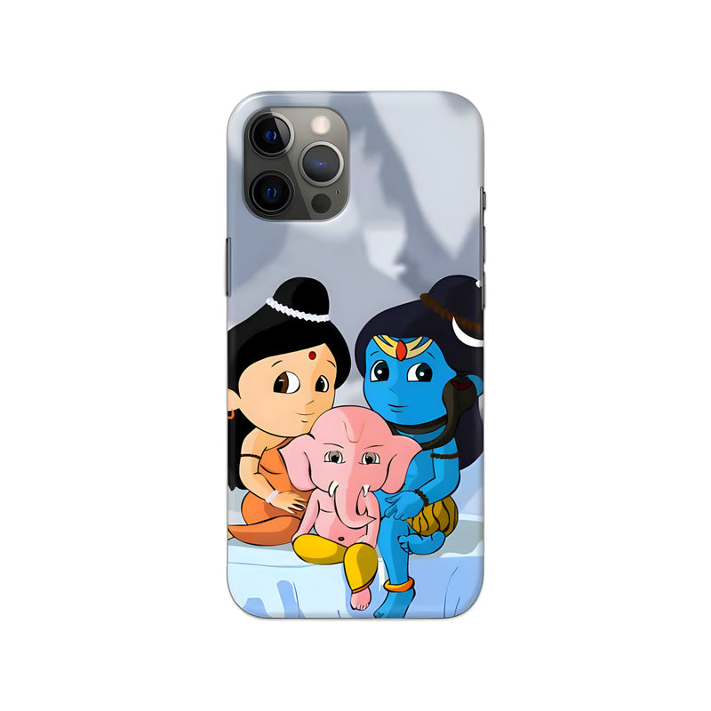 Lord Ganesha Printed Slim Hard Phone Case