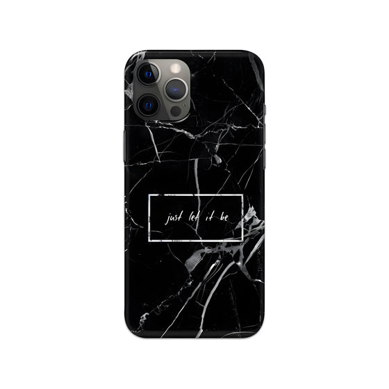 Black and White Printed Slim Hard Phone Case