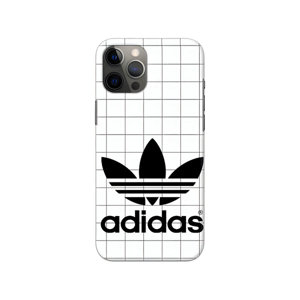 Black and White Printed Slim Hard Phone Case