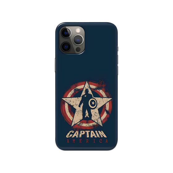 Captain America Printed Slim Hard Phone Case