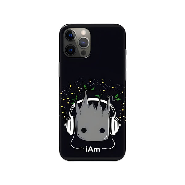 Minimal – I Am Groot Printed Slim Hard Phone Case