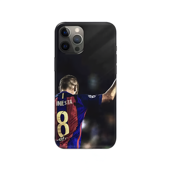 Click to enlarge Football – Andres Iniesta Printed Slim Hard Phone Case