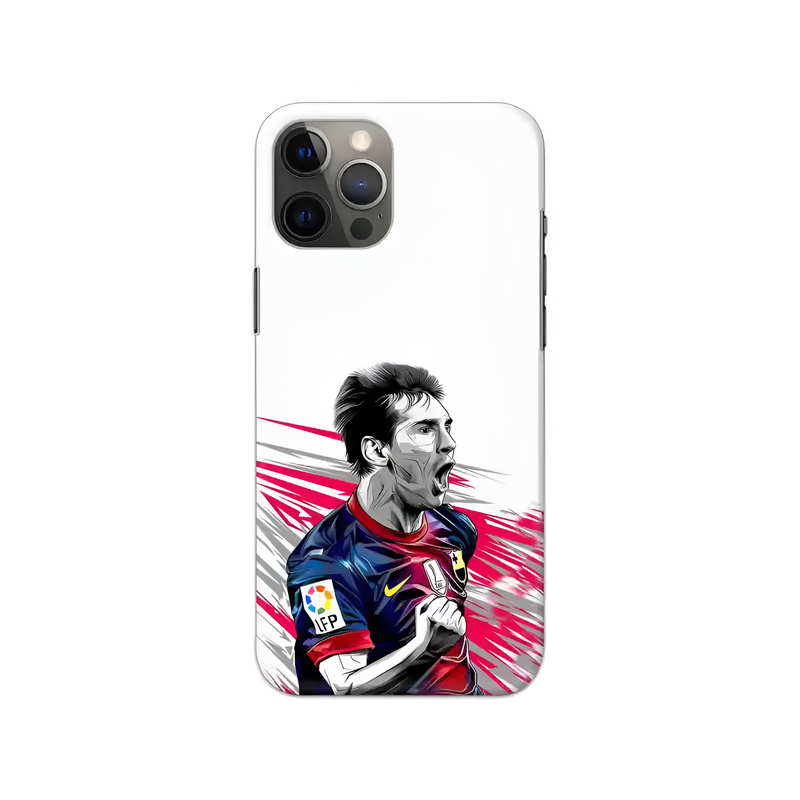 Football – Messi Printed Slim Hard Phone Case