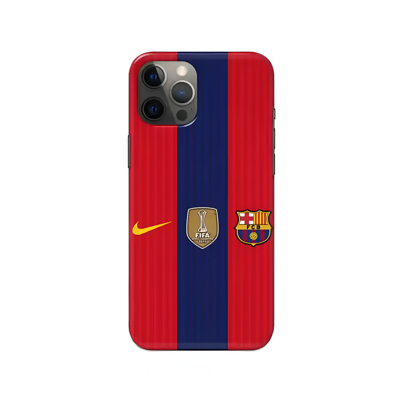 Football – FCB Printed Slim Hard Phone Case