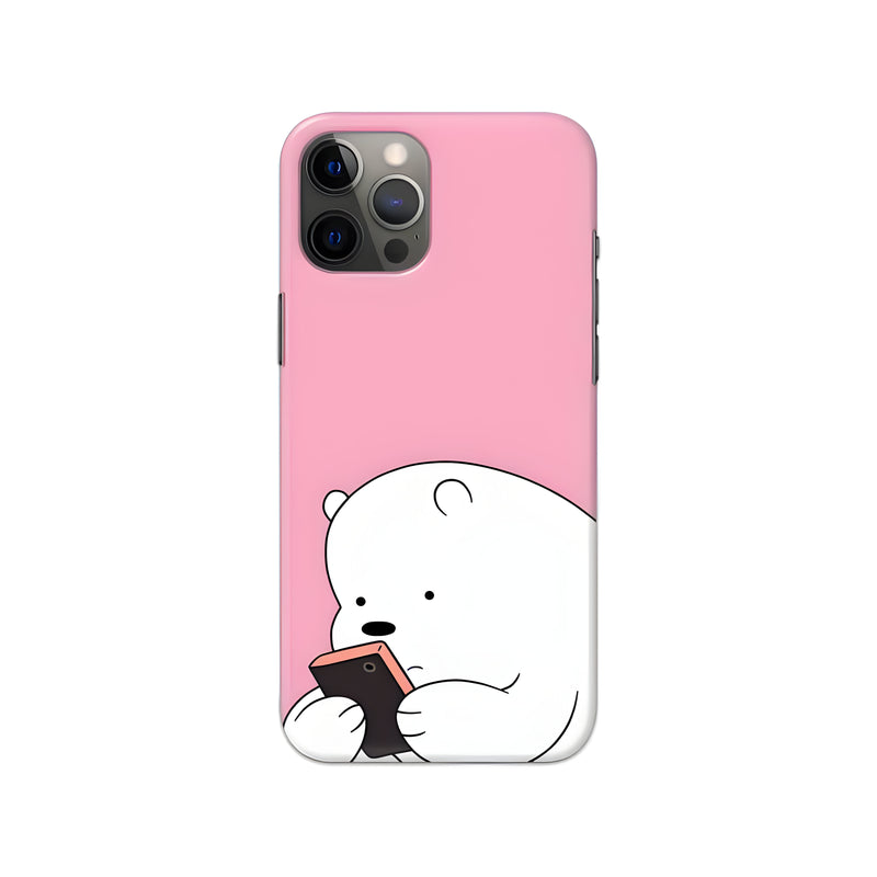 Minimal – Cute Bear Printed Slim Hard Phone Case