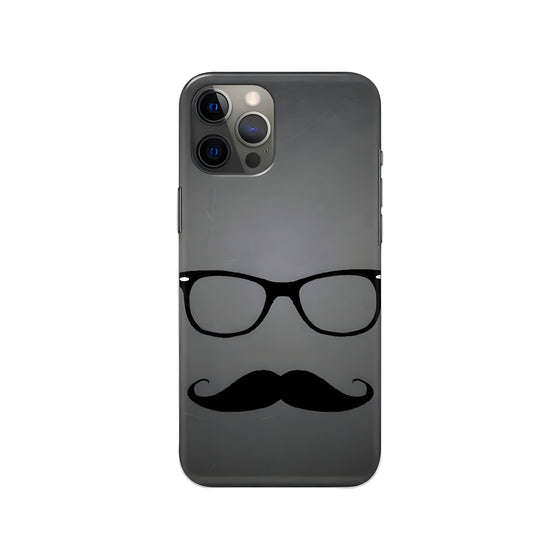 Moustache and Beard Printed Slim Hard Phone Case