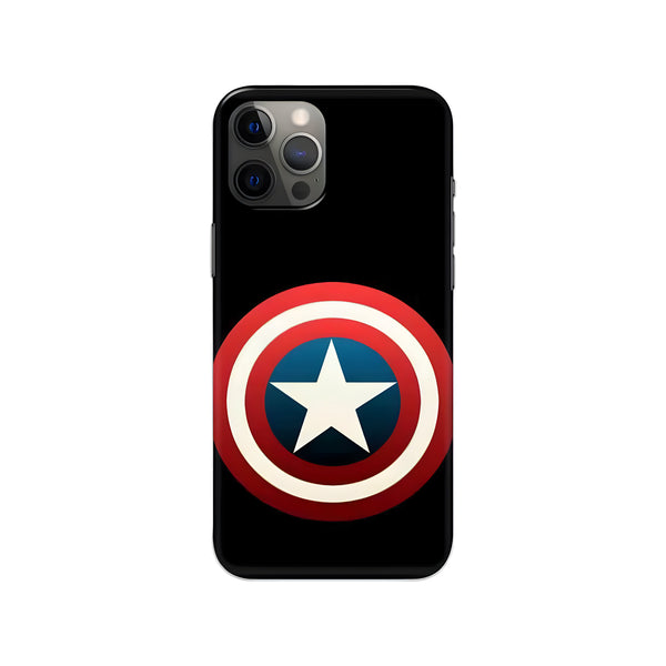 Captain America – Shield Printed Slim Hard Phone Case