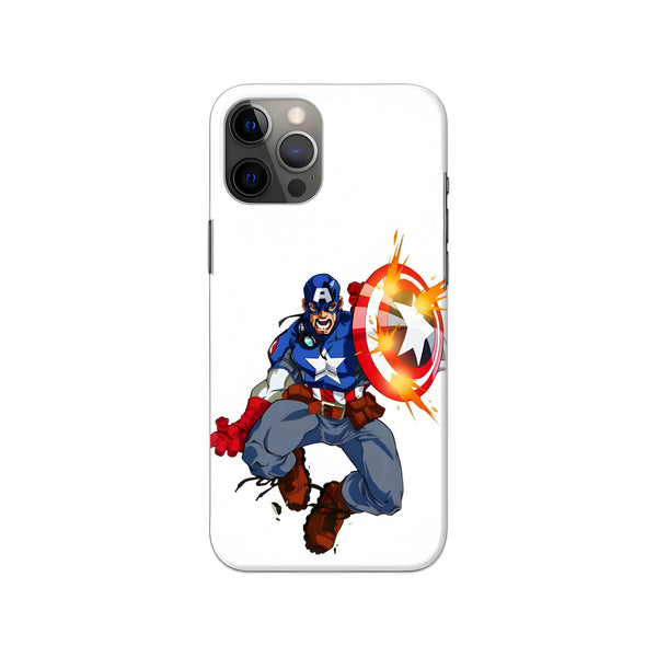 Captain America Printed Slim Hard Phone Case