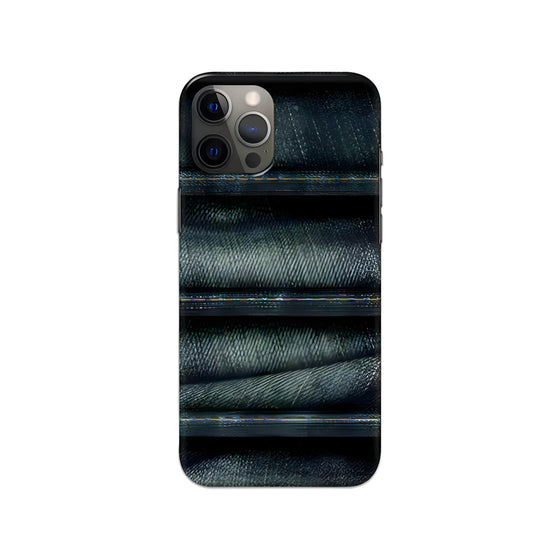 Denim Printed Slim Hard Phone Case