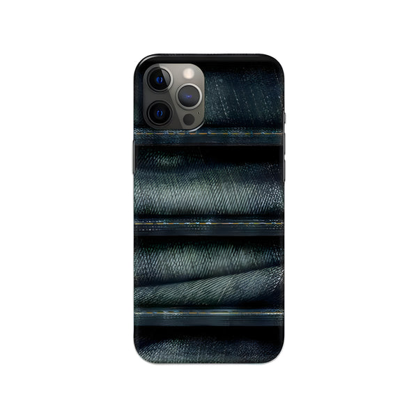 Denim Printed Slim Hard Phone Case