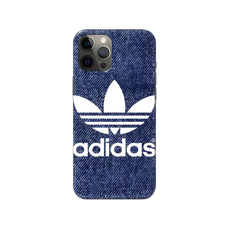 Denim Printed Slim Hard Phone Case