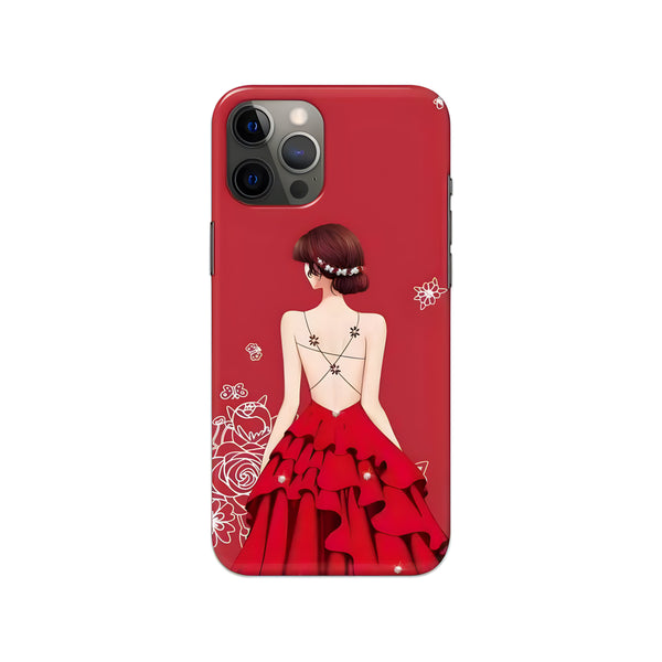 Feminine Printed Slim Hard Phone Case