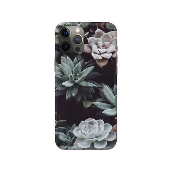 Floral Printed Slim Hard Phone Case