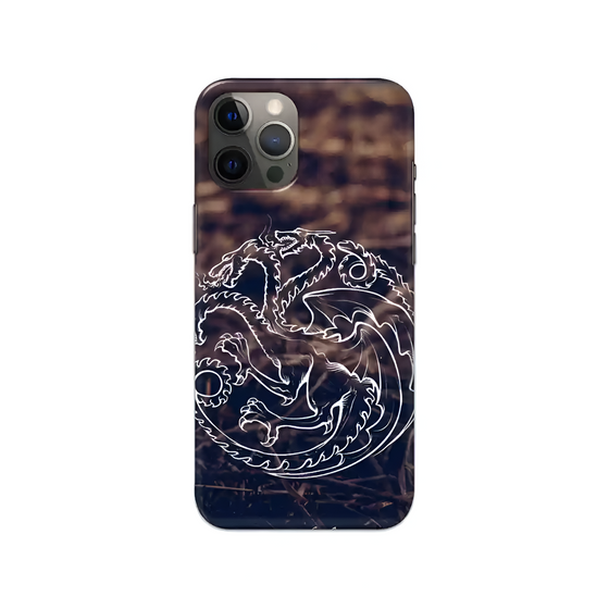 Game Of Thrones – Fire And Blood Printed Slim Hard Phone Case