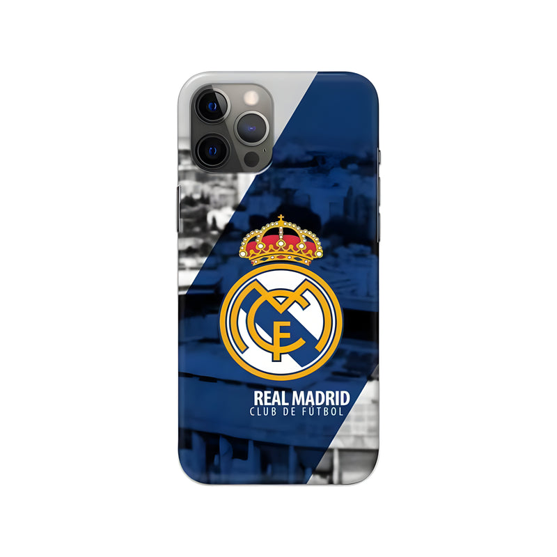 Real Madrid Logo Printed Slim Hard Phone Case