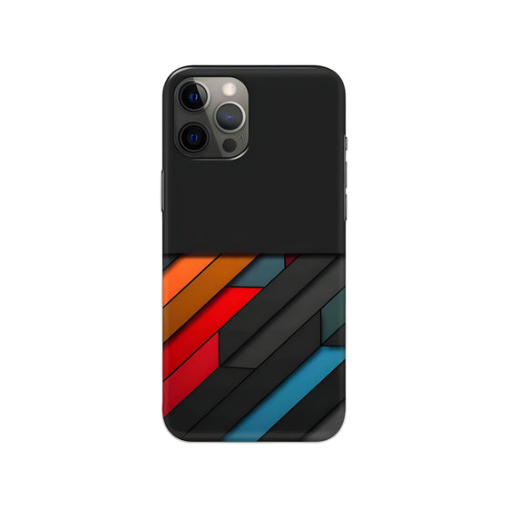 Abstract Printed Slim Hard Phone Case