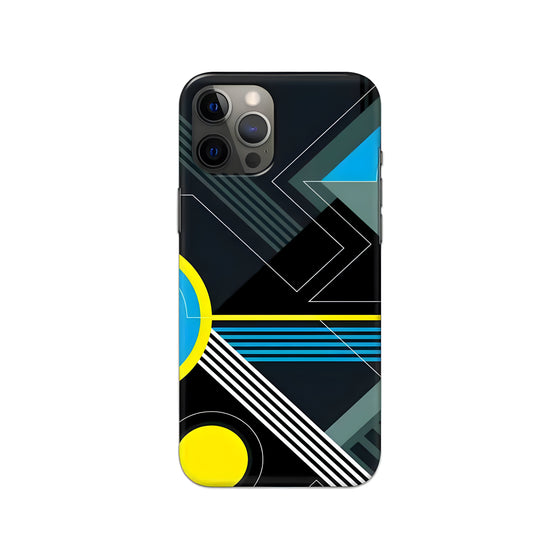 Abstract Printed Slim Hard Phone Case