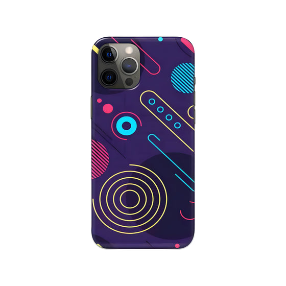 Abstract Printed Slim Hard Phone Case