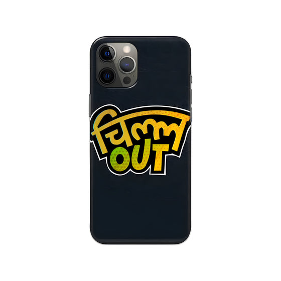 Chill Out Printed Slim Hard Phone Case