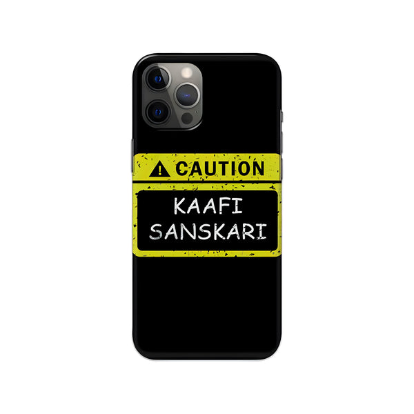 CAUTION Kaafi Sanskari Printed Slim Hard Phone Case