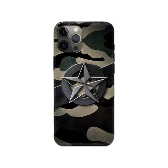 Captain America Camo Slim Hard Phone Case