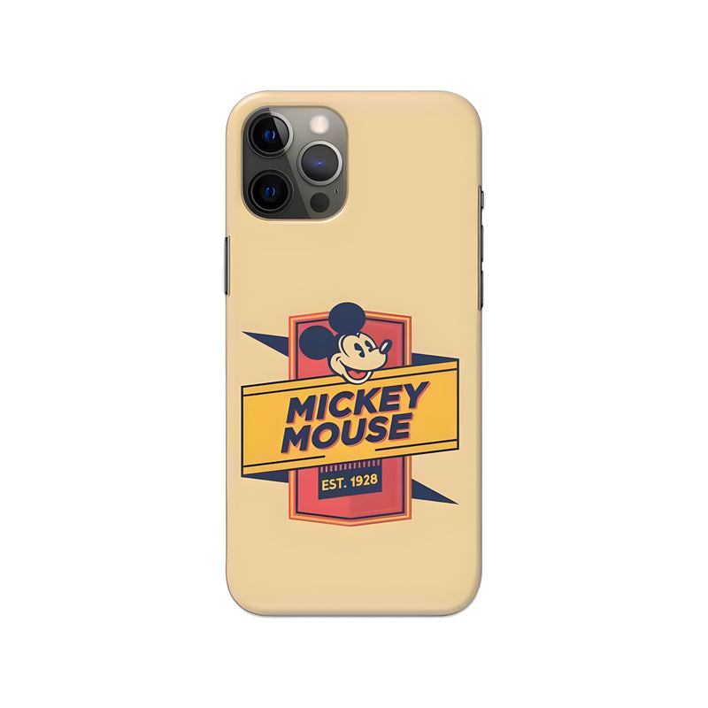 Mickey Mouse Estd 1928 Slim Hard Phone Case