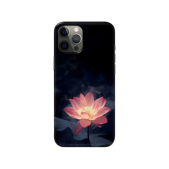 Pink Flower Slim Hard Phone Case