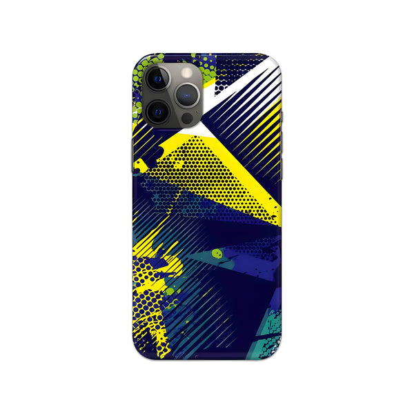 Blue Oil Painiting Slim Hard Phone Case