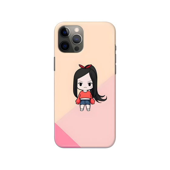 Always Hungry And Angry Girl Slim Hard Phone Case