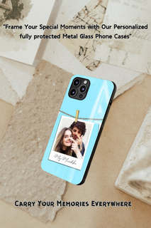 personalized metal glass case